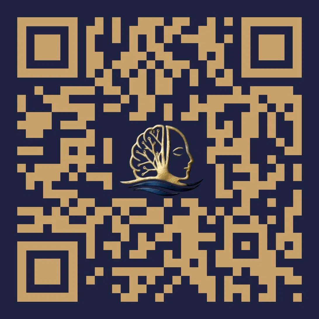 Monti Institute Navy Blue QR Code